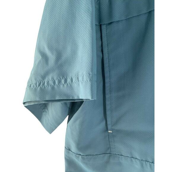 Game Guard Johnson Jaguars Shirt Men's Large Outdoor Vented Pockets Buttons Tops - Picture 8 of 12